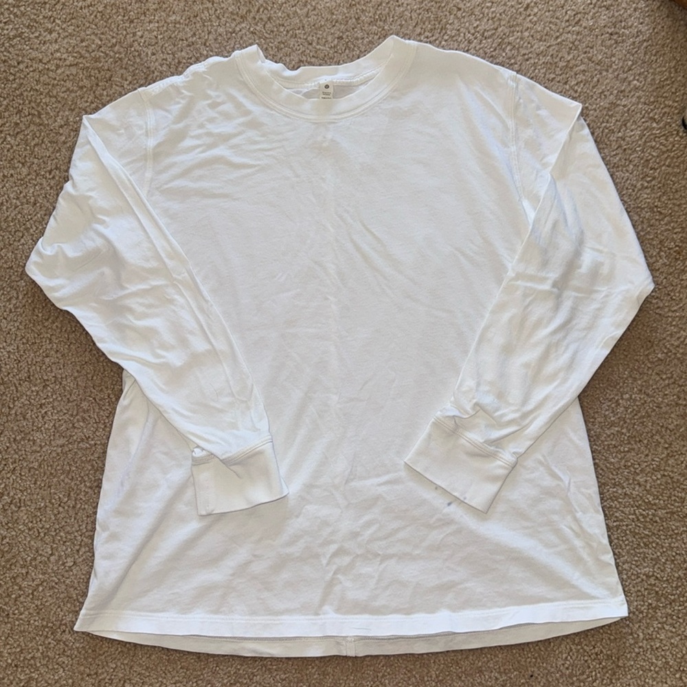 Lululemon white long sleeve